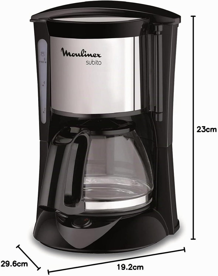 Moulinex FG150813, Schwarz/Edelstahl one size Schwarz /