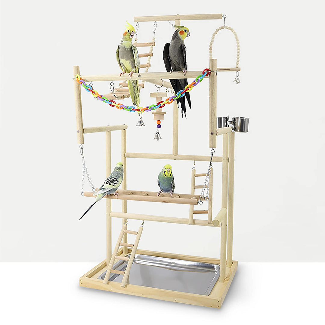 Parrot Playstand, Bird Playground, Papagei Vogel Spielplatz, Papageien Vogelständer Vogelspielplatz