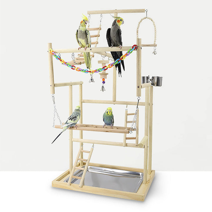 Parrot Playstand, Bird Playground, Papagei Vogel Spielplatz, Papageien Vogelständer Vogelspielplatz