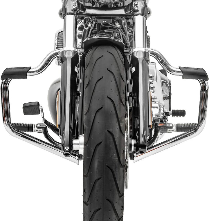 Sturzbügel Mustache für Harley Davidson Fat Boy 114 18-24 Chrome 32mm