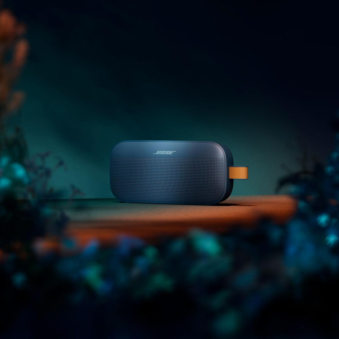 Bose SoundLink Flex Tragbarer Bluetooth-Lautsprecher (2. Gen.), Tragbarer Aussen-Lautsprecher mit na
