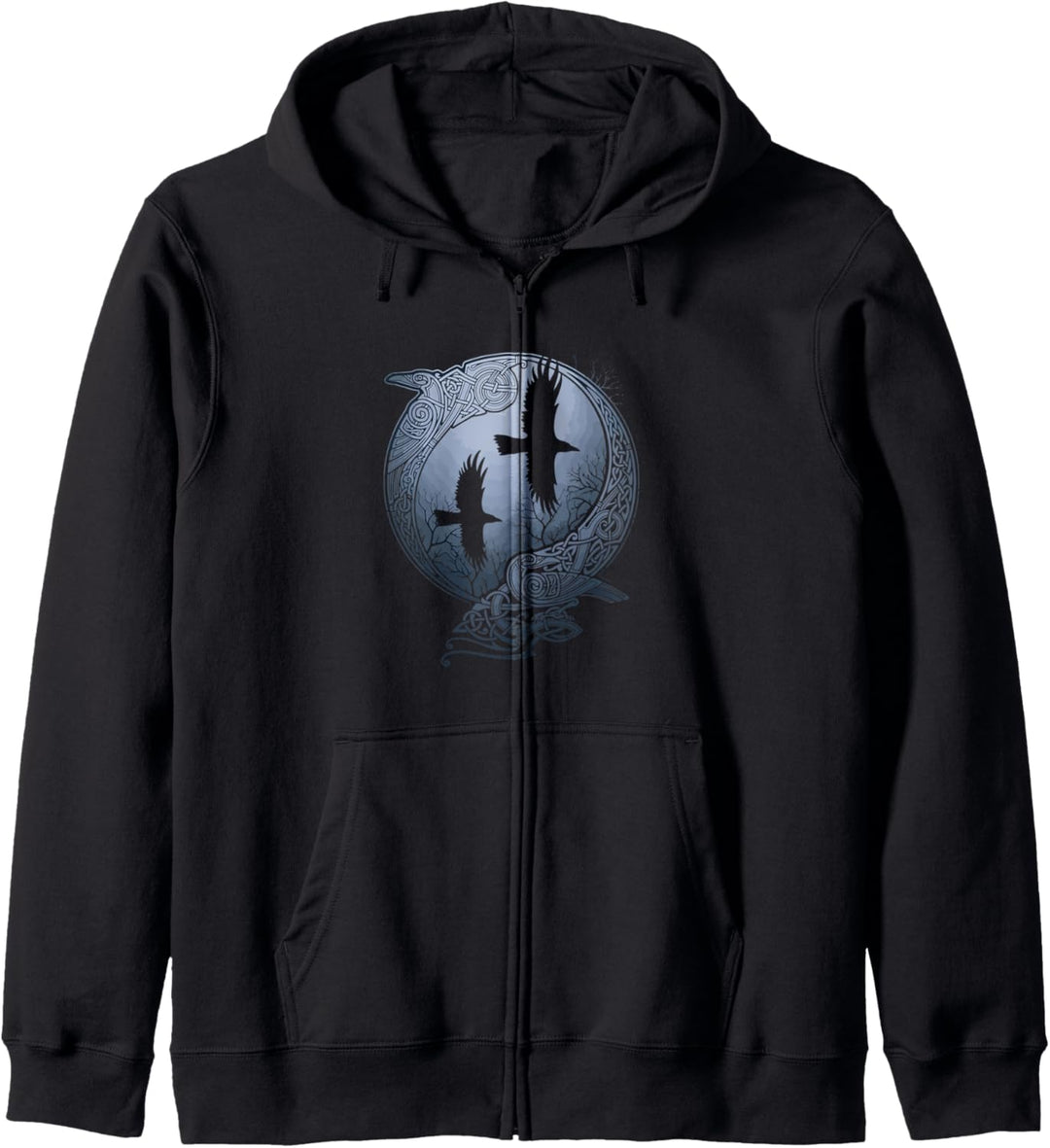 Odins rabe Symbol Vikinger Lothbrok Viking Runen viking Kapuzenjacke