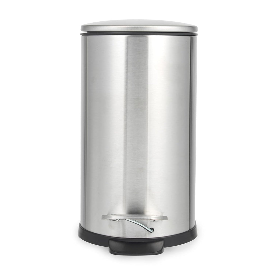 Beldray Badezimmer Pedalbehälter – 5 Liter Toilettenbehälter, Soft-Close-Deckel mit Pedal, D-förmige