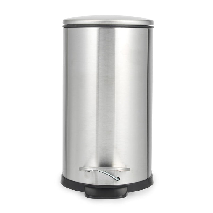 Beldray Badezimmer Pedalbehälter – 5 Liter Toilettenbehälter, Soft-Close-Deckel mit Pedal, D-förmige