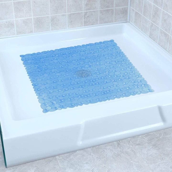 WELTRXE Duschmatte, Antirutschmatte aus Kunststoff für Kinder und Familie Dusche, rutschfeste Badewa