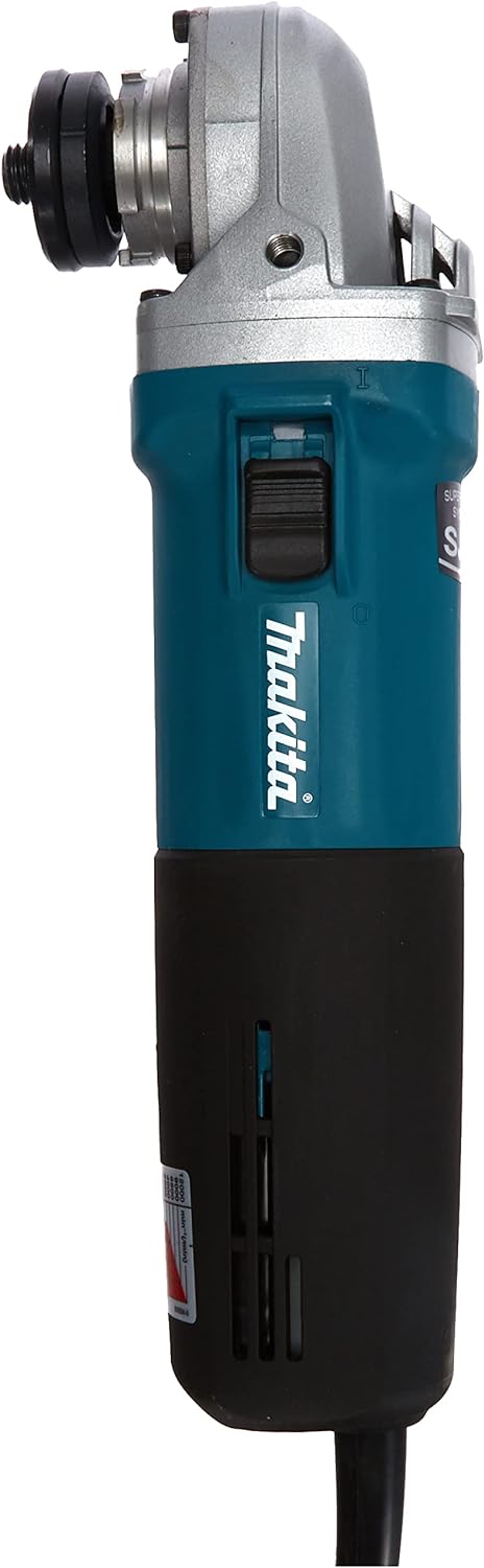 Makita Winkelschleifer 125 mm, 9565CVR mit Konstantelektronik und einstellbarer Drehzahl, mit Konsta