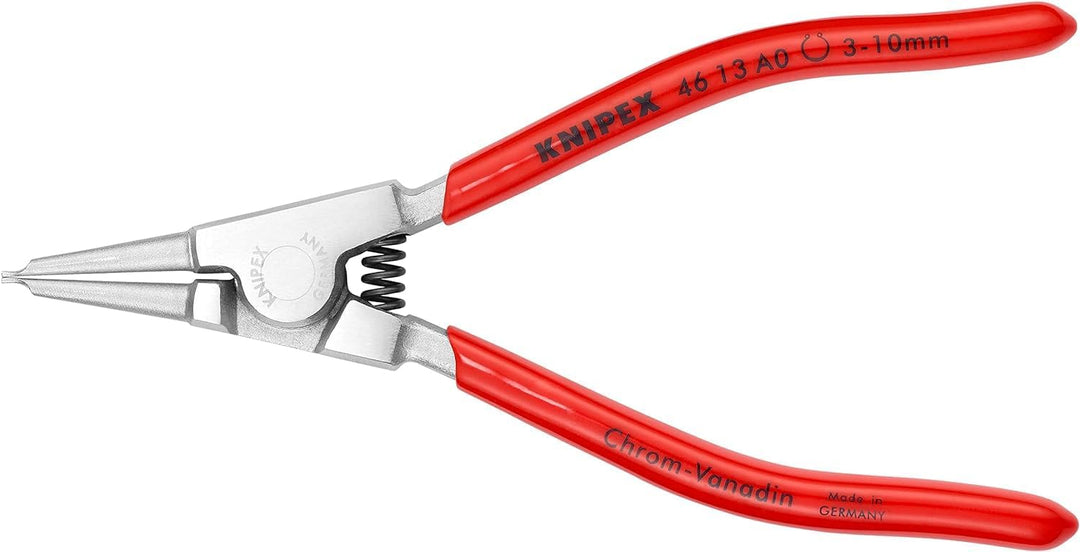 KNIPEX Sicherungsringzange für Aussenringe auf Wellen verchromt mit Kunststoff überzogen 140 mm, 46
