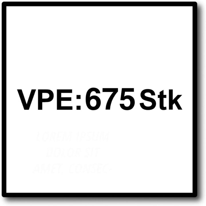 Kreg Schneidschrauben 675-tlg. Satz