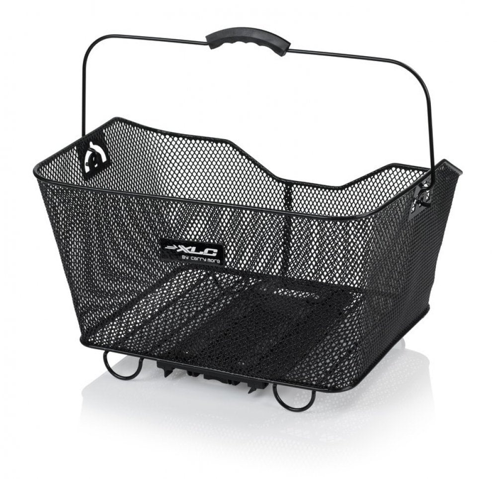 XLC Unisex – Erwachsene Ba-b04 Korb Carry More 324x215x415 Schwarz, 324x215x415 Schwarz