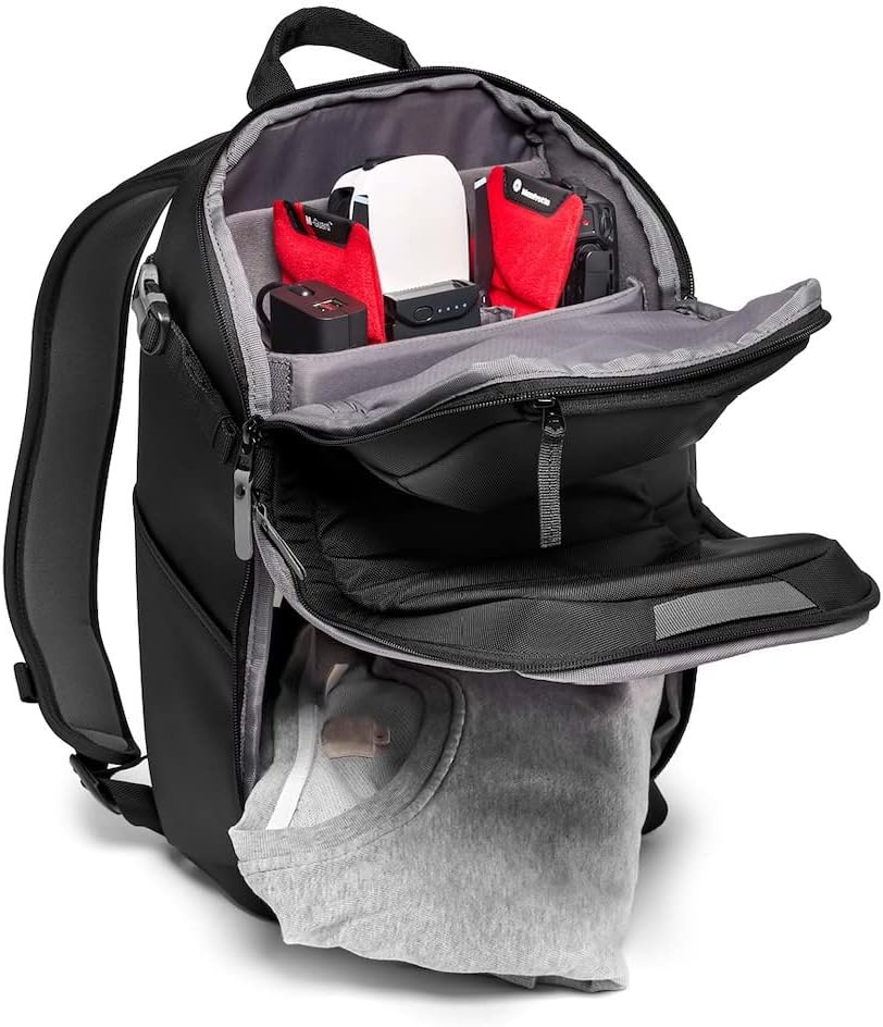Manfrotto Advanced Fast III Professioneller Kamerarucksack für Spiegellose Kameras mit Objektiven un