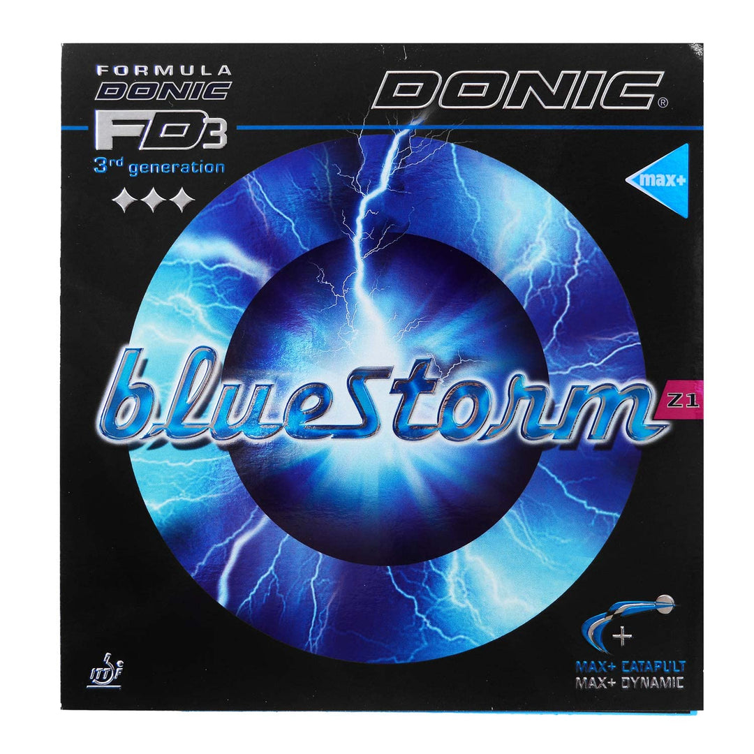 DONIC Belag Bluestorm Z1 Blau 2,3 mm, Blau 2,3 mm