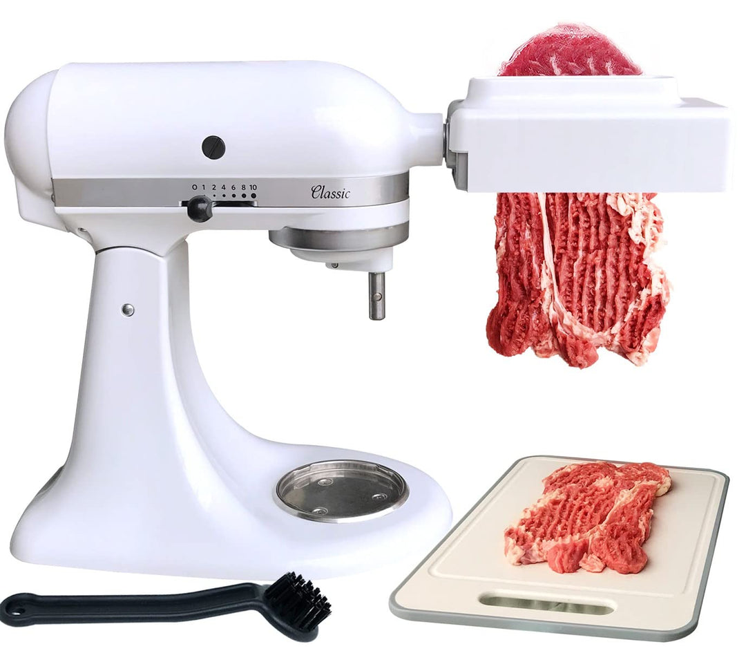 [Upgrade] Fleischklopfer für alle KitchenAid Haushalts-Standmixer - Mixerzubehör Aufsatz [Keine Marm