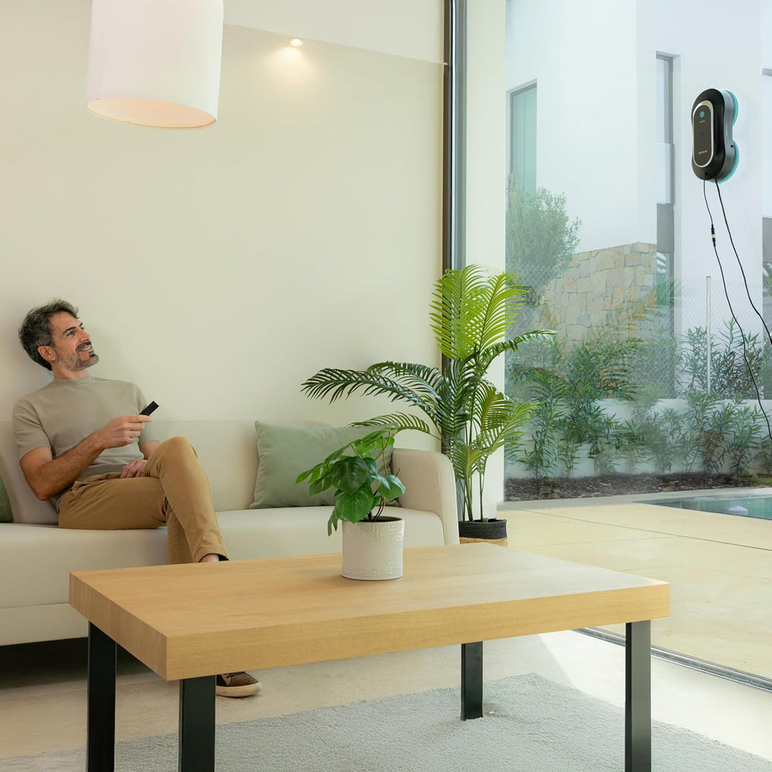 Cecotec Robot Fensterreiniger Conga Windroid 1090 Double Spray Connected 3in1; Sprüht, reinigt und t