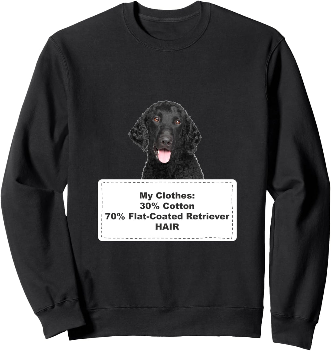 Funny Shedding Dog Retriever Curly-Coated Sweatshirt