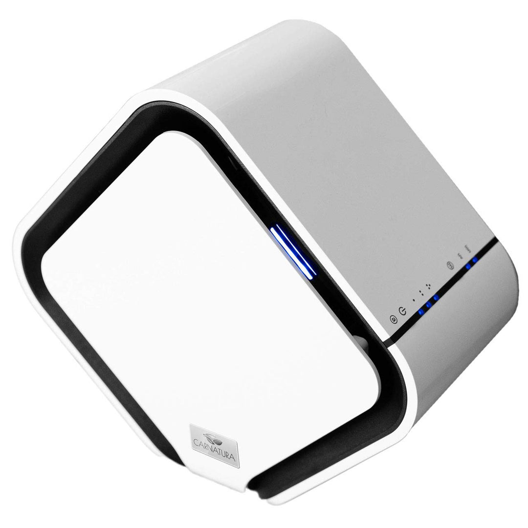 CARNATURA PURE Raumluftreiniger Plus – energieeffizienter 4-in-1 Luftreiniger mit Ionisierung, e2f-F