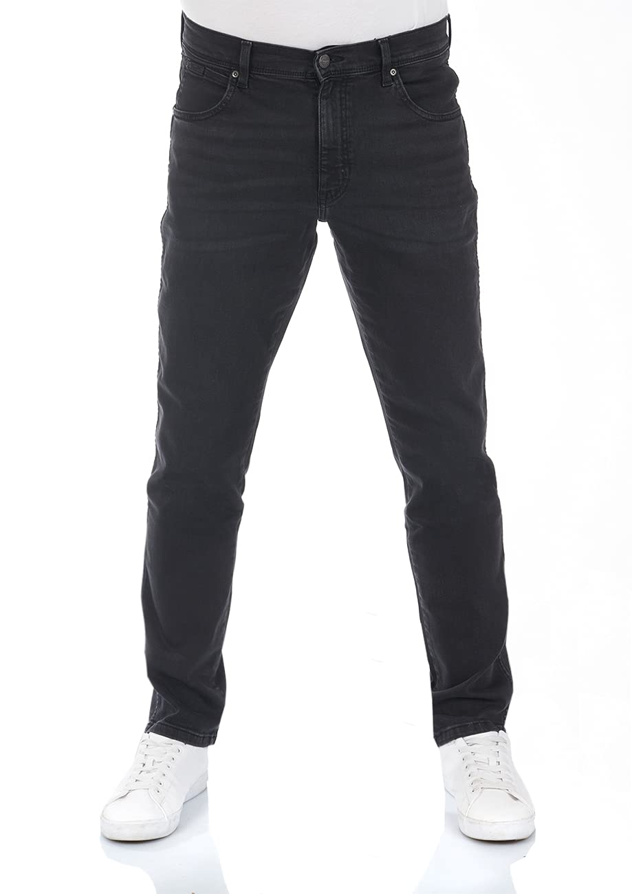 Wrangler Herren Slim Jeans Texas Slim 34W / 44L Black Crow, 34W / 44L Black Crow