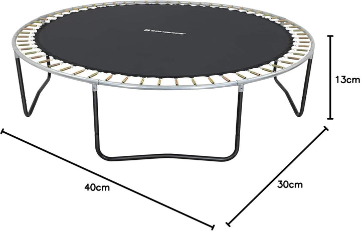 SONGMICS Sprungtuch Trampolin, Trampolinsprungtuch Ø 244 305 366 cm, Sprungmatte, Trampolinzubehör,