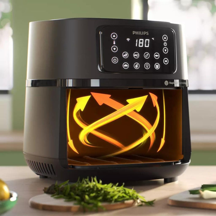 Ölfreie Fritteuse PHILIPS Connected Airfryer XXL HD9285/96 5000-Serie 7,2 l 6 Personen 16 Voreinstel