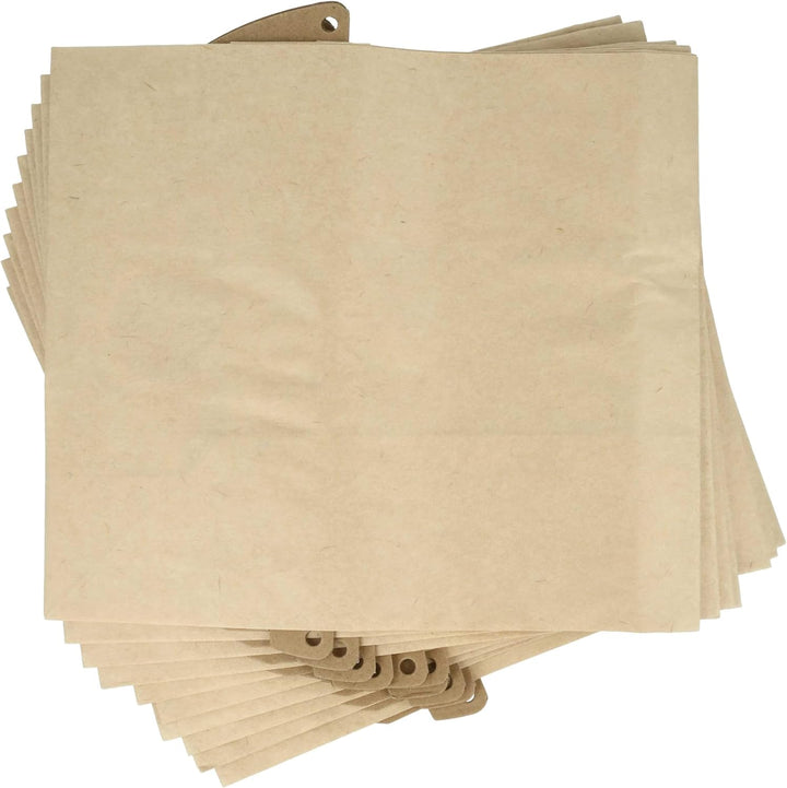 vhbw 10x Staubsaugerbeutel Ersatz für Kärcher 6.904-322, 6.904-322.0 für Staubsauger - Papier, braun