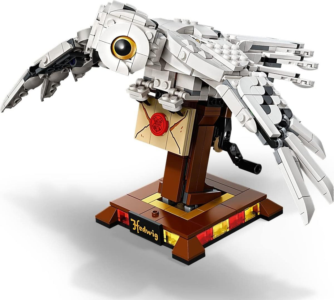 LEGO 75979 Harry Potter Hedwig, Bauspielzeug mit beweglichen Flügeln, Sammlermodell