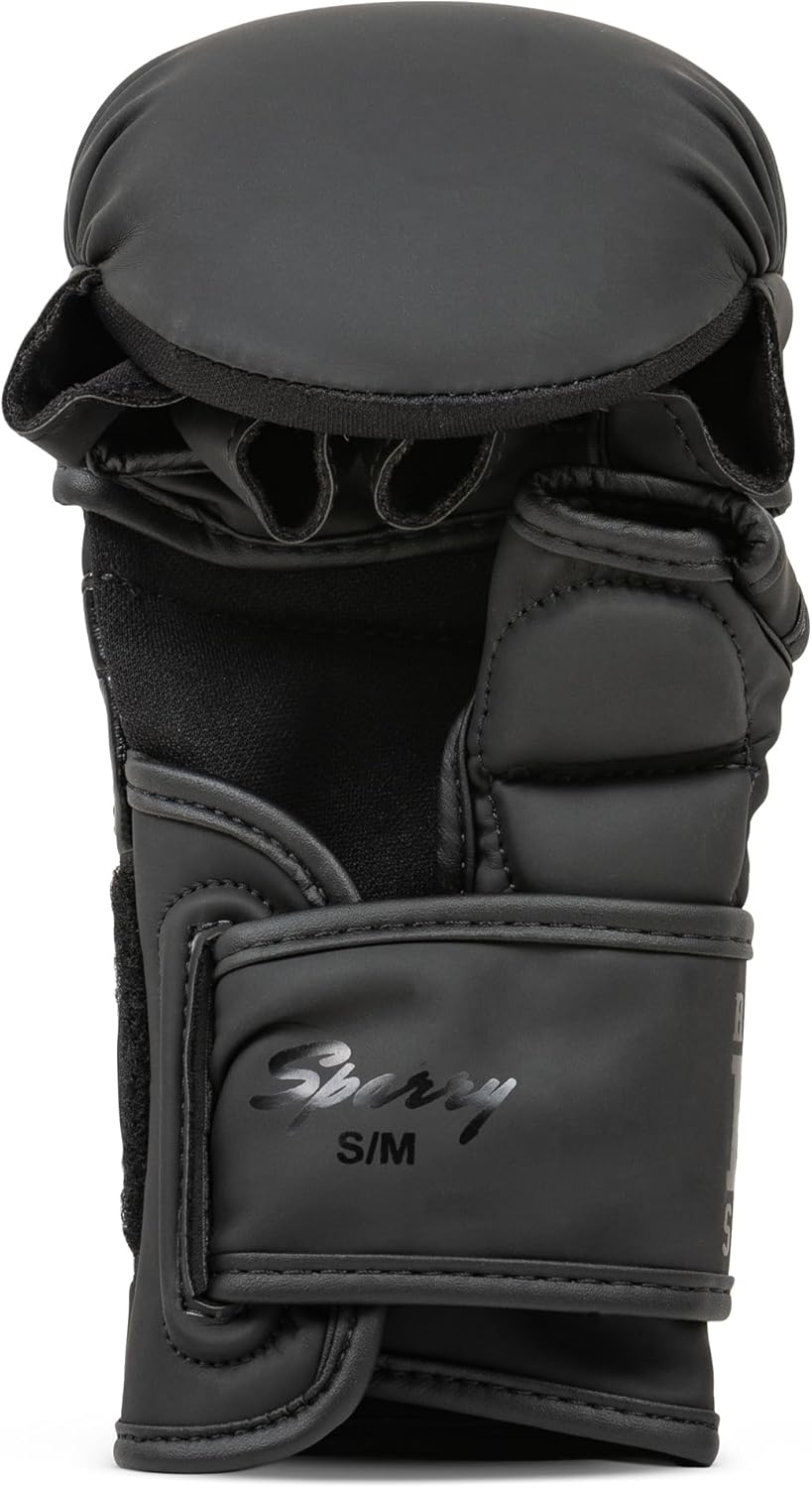 BENLEE MMA-Trainingshandschuhe aus Kunstleder (1Paar) SPARRY L/XL, Black