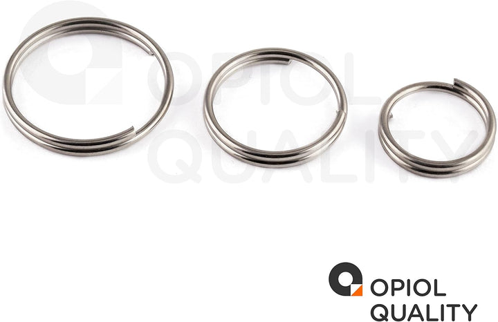 Schlüsselring Schlüsselringe 30mm Edelstahl A4 V4A (10 Stück) Schlüsselbund Schlüsselanhänger Metall