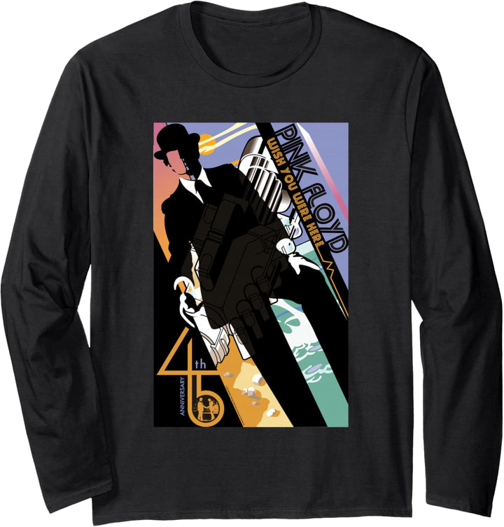 Pink Floyd Ich wünschte du wärst hier 45th Anniversary Langarmshirt
