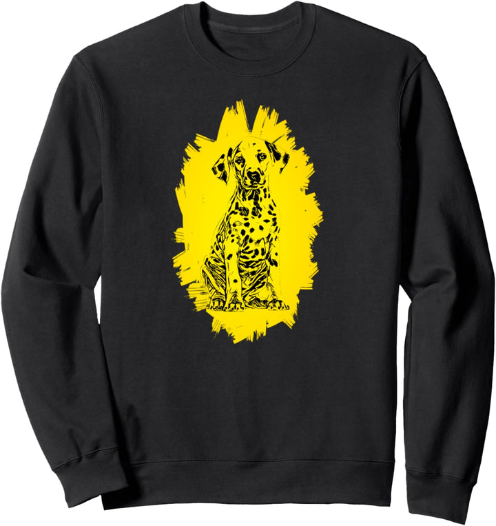 Dalmatiner Hund Motiv Hunde Sweatshirt