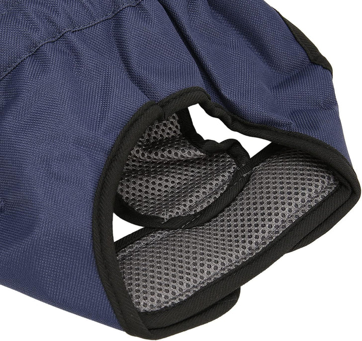 Tnfeeon Hunderollstuhl für Hunde, Haustierrollstuhl aus Verbundplanke für Gelähmte Hunde mit Oxford-