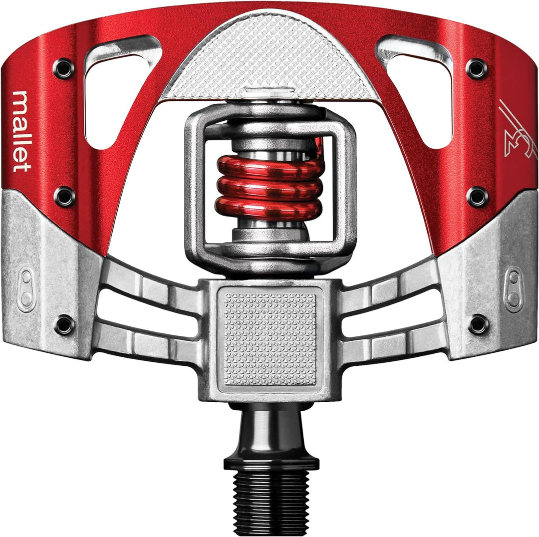 Crank Brothers Mallet 3 Pedale Einheitsgrösse Red/Red, Einheitsgrösse Red/Red