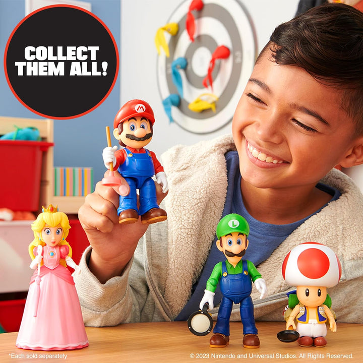 Nintendo Super Mario Movie - Mario Figur 13cm, Mario