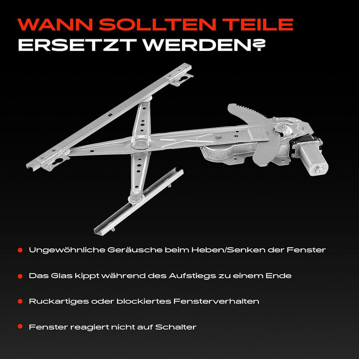 Frankberg Fensterheber mit Motor 2 Pins Vorne Rechts für Defender Cabrio Pick-up Pritsche Fahrgestel