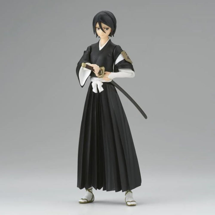 BANPRESTO, Rukia Kuchiki Bleach Solid and Souls Actionfigur 14 cm, Mehrfarbig BP88251