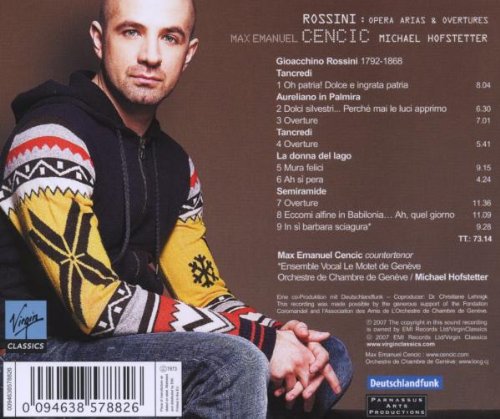 Arien & Ouvertüren, Audio-CD