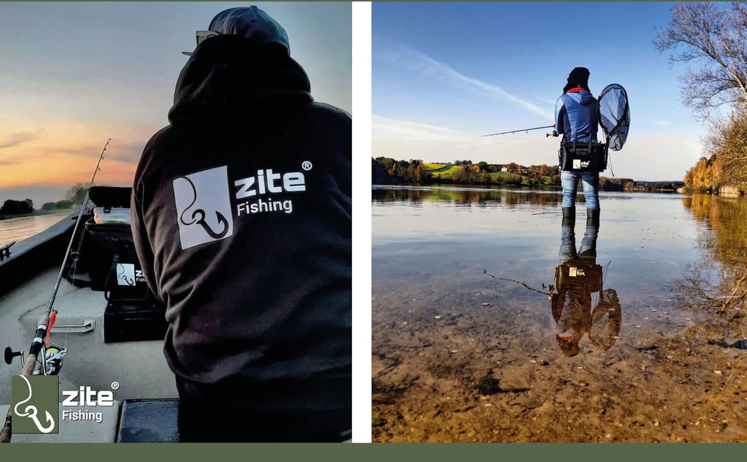 Zite Fishing Tripod Rutenständer – Teleskop Feeder-Angeln Rutenhalter 50-110cm – Rod Pod Alternative