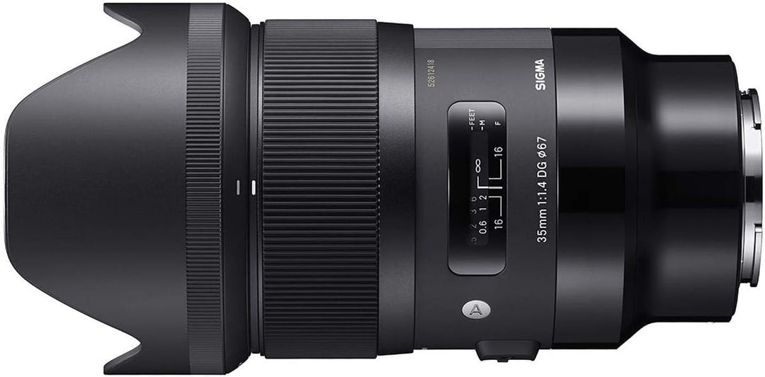Sigma 35mm F1,4 DG HSM Art Objektiv für Sony-E Objektivbajonett für Sony-E Single, für Sony-E Single
