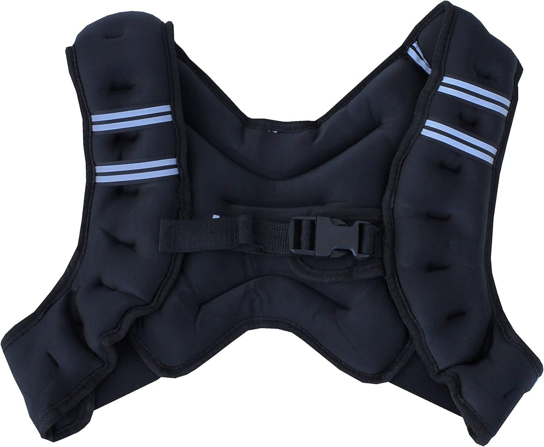 Lisaro Gewichtsweste 5-kg | ideal für Lauf Training | Gewichtsweste X-Style | Trainingsweste für Fit