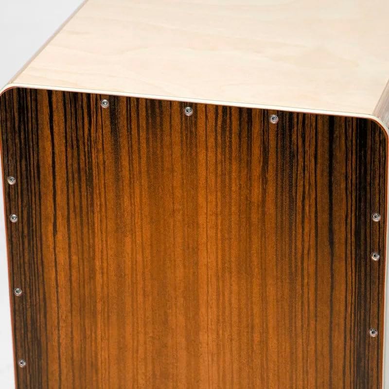 Sela 051 Varios Brown Snare Cajon mit Sela Snare System, geeignet für Anfänger und Fortgeschrittene,