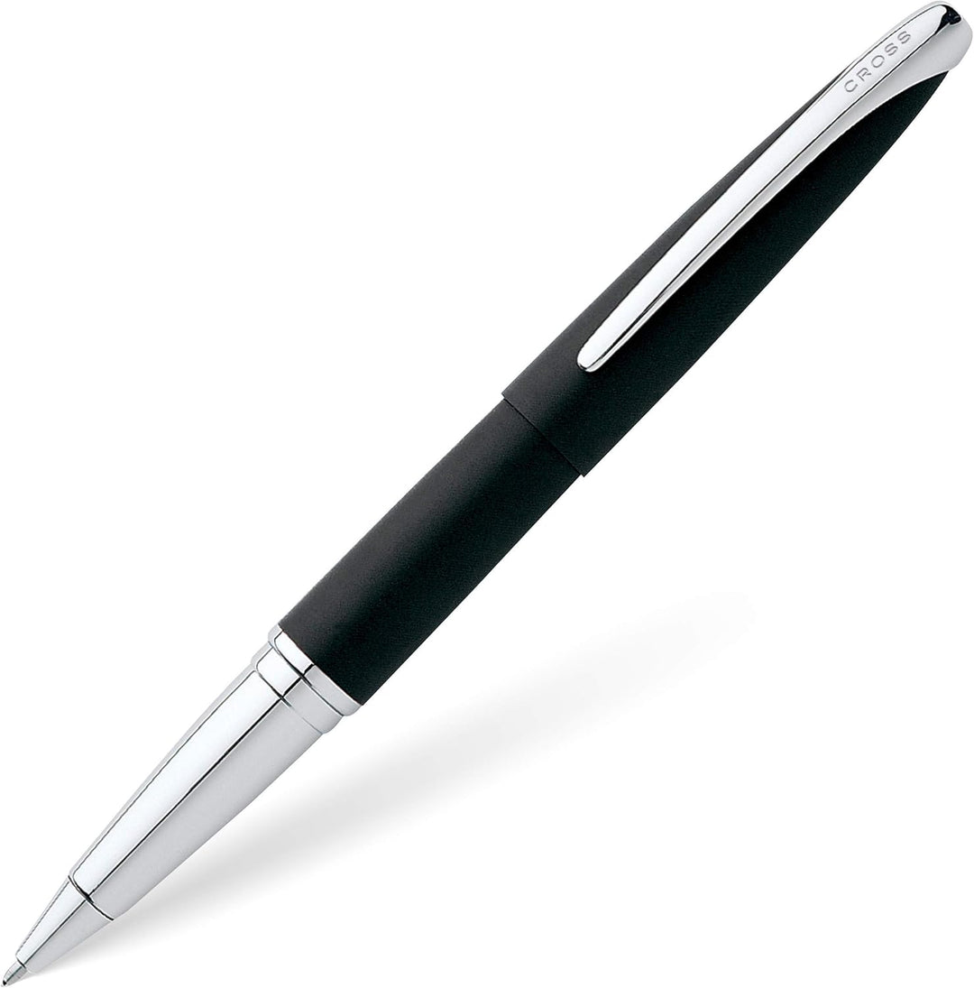 Cross ATX Rollerball (Schreibfarbe schwarz, Strichstärke M, inkl. Geschenkbox) basalt-schwarz, 1 Stü