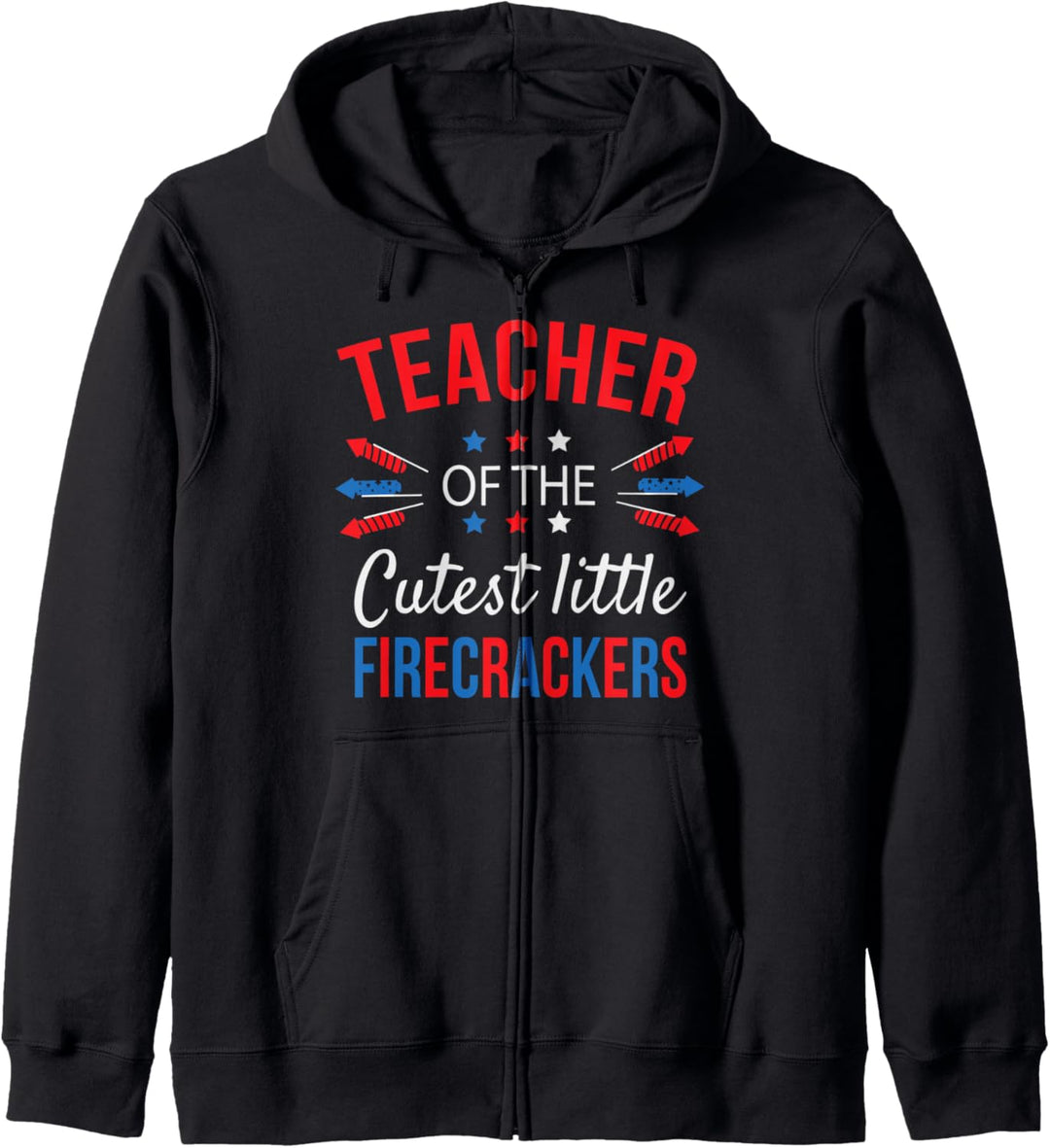 4. JULI Shirt LEHRER DER KLEINEN FEUERKRACKER Schüler Kapuzenjacke