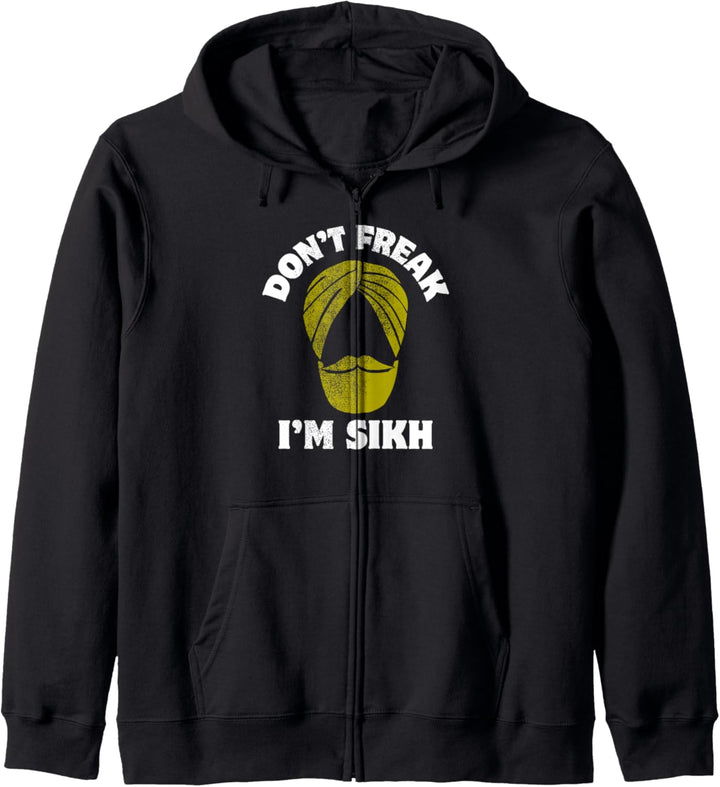 Freak nicht, ich bin Sikh Kapuzenjacke
