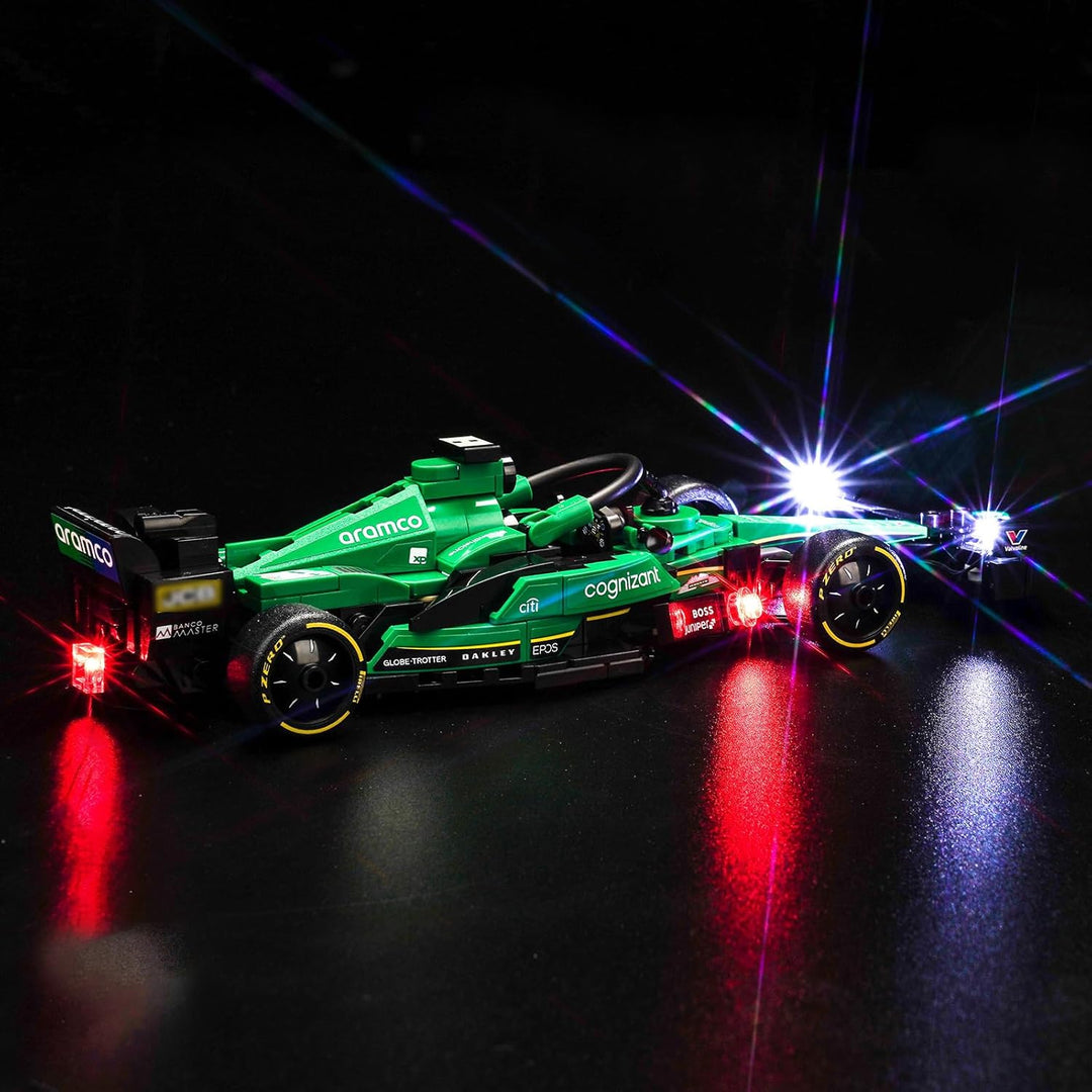 Led Licht Set für Lego Aston Martin Safety Car & AMR23 (Kein Lego), Dekorationsbeleuchtungsset für L