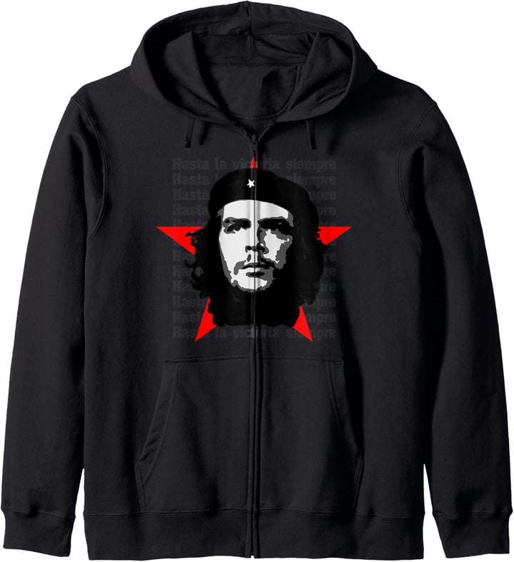 Kuba Rebell Unterschrift Revolutionär Freiheitsl Che Guevara Kapuzenjacke