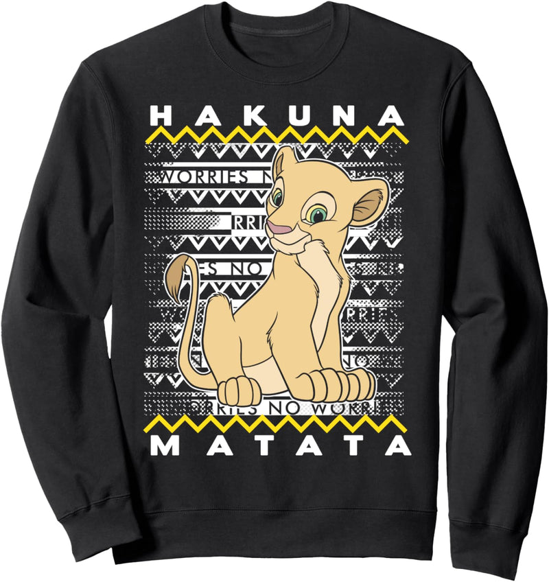 Disney The Lion King Nala Hakuna Matata Holiday Weihnachten Sweatshirt