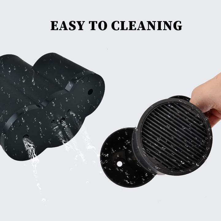 3-in Messerblock Ohne Messer, Universal runder Messerblockhalter unbestückt mit utensilienhalter, Me