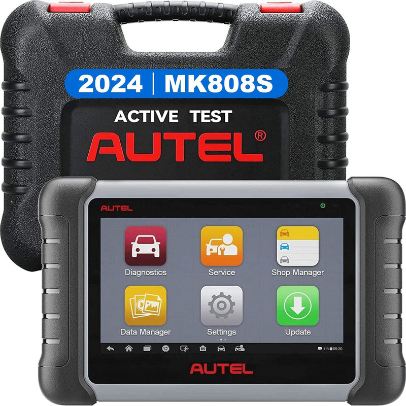 Autel Maxicom MK808 OBD2 Scanner Diagnosegerät mit allen System- & Servicefunktionen inklusive Öl-Re