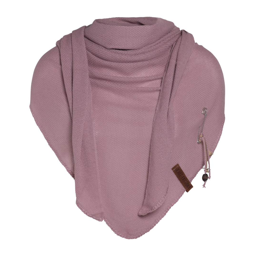 KNIT FACTORY - Lola Dreieckstuch - Fein Gestrickter Damen Schal - Tuch Schal - Für Frühling und Somm