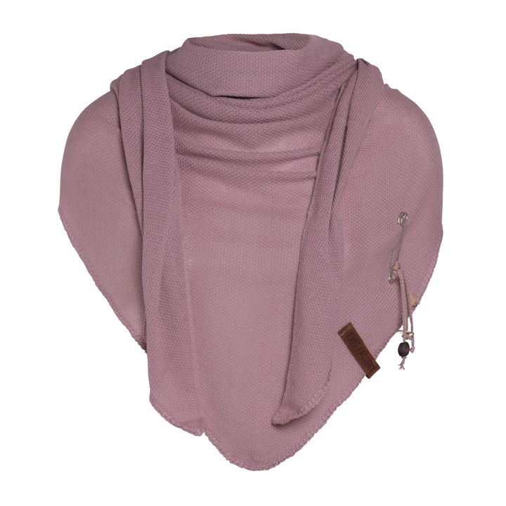 KNIT FACTORY - Lola Dreieckstuch - Fein Gestrickter Damen Schal - Tuch Schal - Für Frühling und Somm