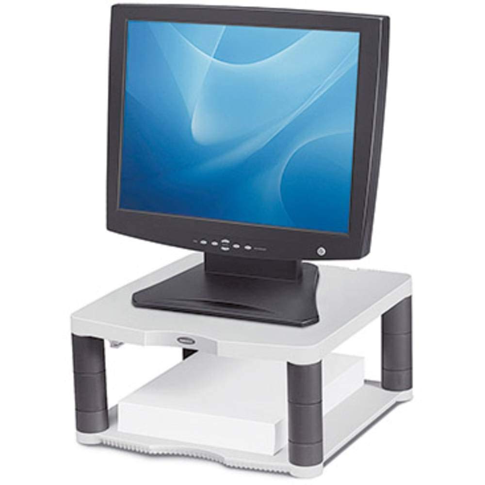 Fellowes Monitorständer Premium, höhenverstellbar in 5 Stufen, ergonomisch, sehr stabil für Monitore