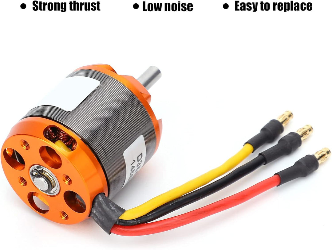 Keenso RC-Flugzeugmotor, 1450KV / 1250KV / 1000KV Bürstenloser RC-Motor D3542 Bürstenloser Motor Sta